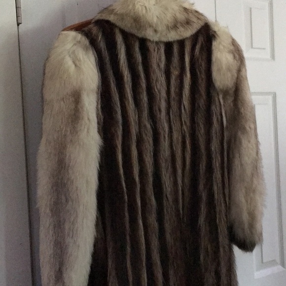 Fox and Raccoon Fur Coat